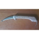 Gaff with knife, wooden handle