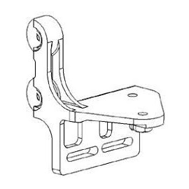 Bracket for LW rollers