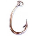 SS hooks for halibut, tuna